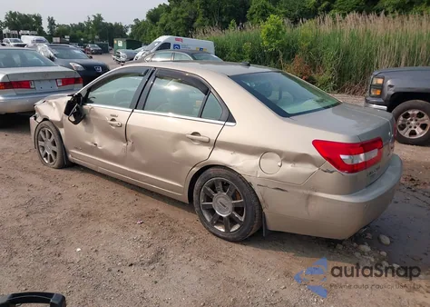 2008 Lincoln Mkz z USA, uszkodzony, nr VIN 3LNHM26T18R601624